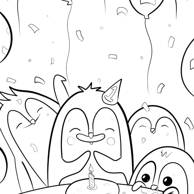 coloriage Augustin enfant Anniversaire Augustin
