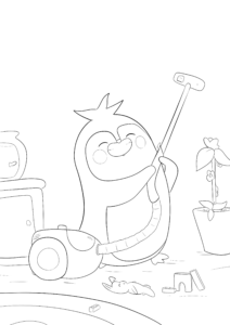 coloriage aspirateur