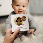 Cartes bébé signe communication langage parole cadeau naissance