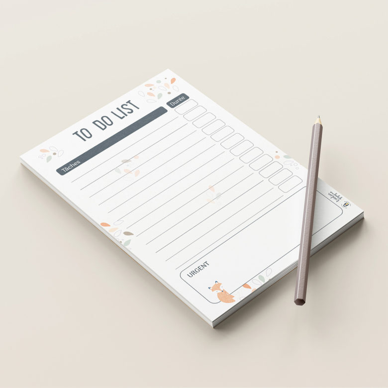 to do list organisation charge mentale