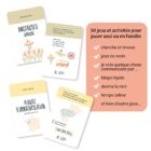 Cartes de jeux éducatifs du kit Je m’amuse en voyage de l’Atelier Gigogne, avec activités de mots, bingo et cherche et trouve.