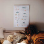 affiche douce nuit rituel coucher