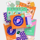 Contenu de Ma Boîte Éveil Langage avec cartes, jeux et supports pédagogiques