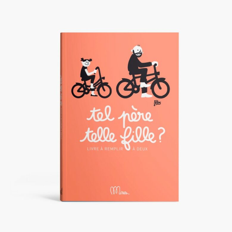 Livre père fille à remplir Tel père telle fille, idée cadeau complice et originale