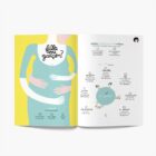 Pages intérieures du livret mère fils pour échanger sur la naissance et les émotions