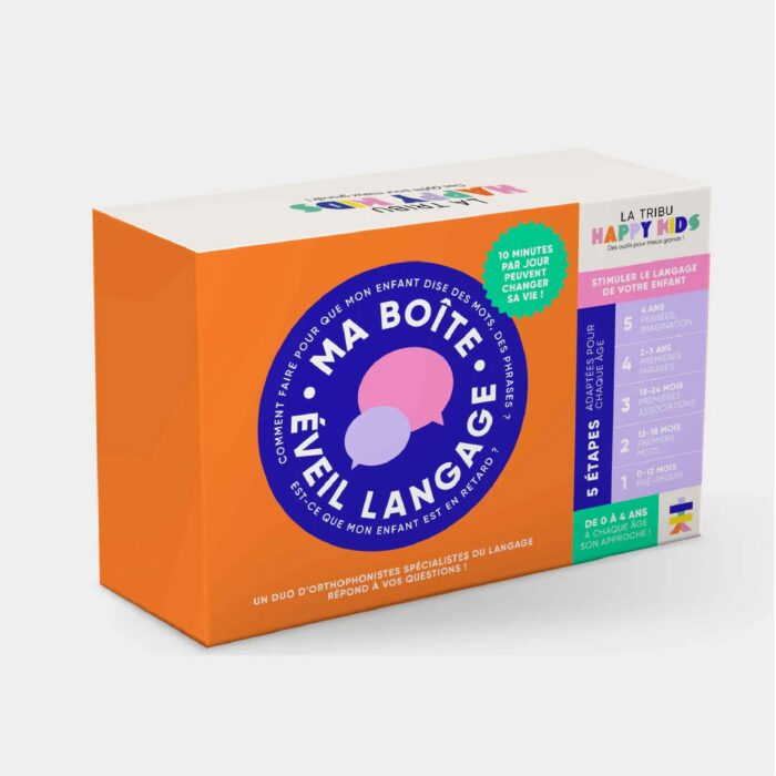 Ma Boîte Éveil Langage, boîte éducative pour stimuler le langage des enfants