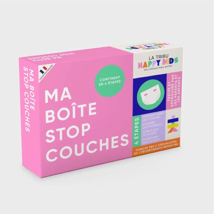 Ma boîte stop couches, solution ludique pour accompagner l’arrêt des couches enfant
