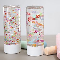 Bouteilles multicolores-menu